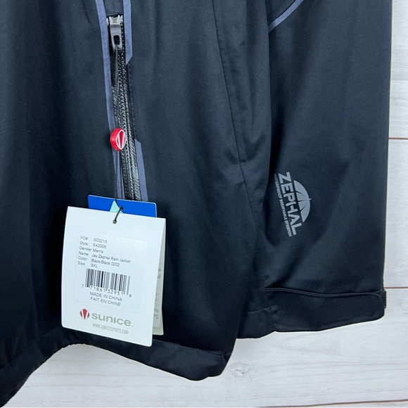 NWT Sunice Jay Zephal Rain The Players Golf Jacket 3XL - Picture 9 of 10